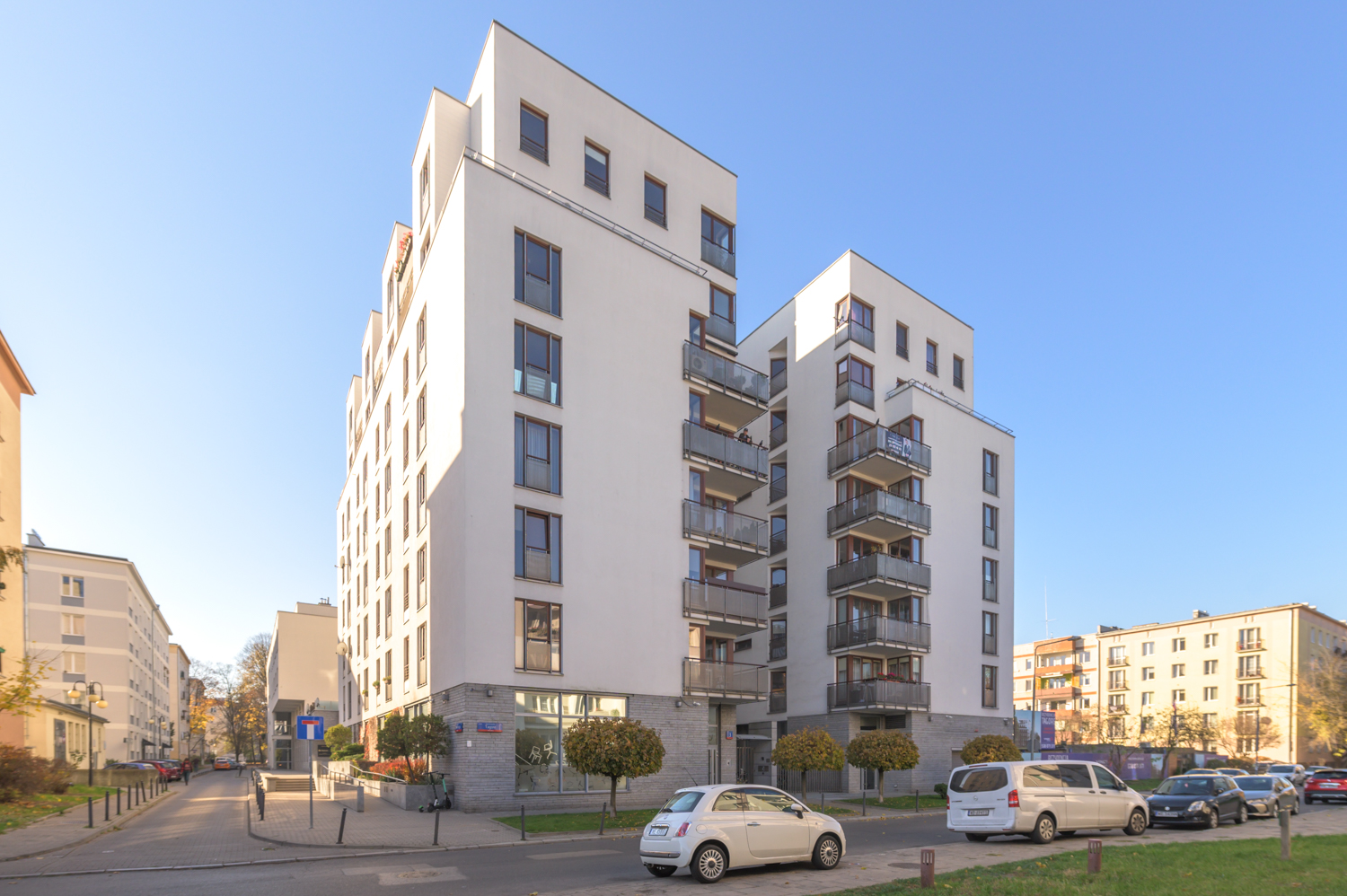 Zdjęcie architektury budynku Budynek mieszkalno-usługowy